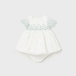 Vestido tul bordado Mayoral