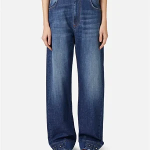 Jeans Indigo Comfort Fit em Denim Stone Wash – Iceberg