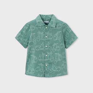 Camisa m/curta estampada Mayoral