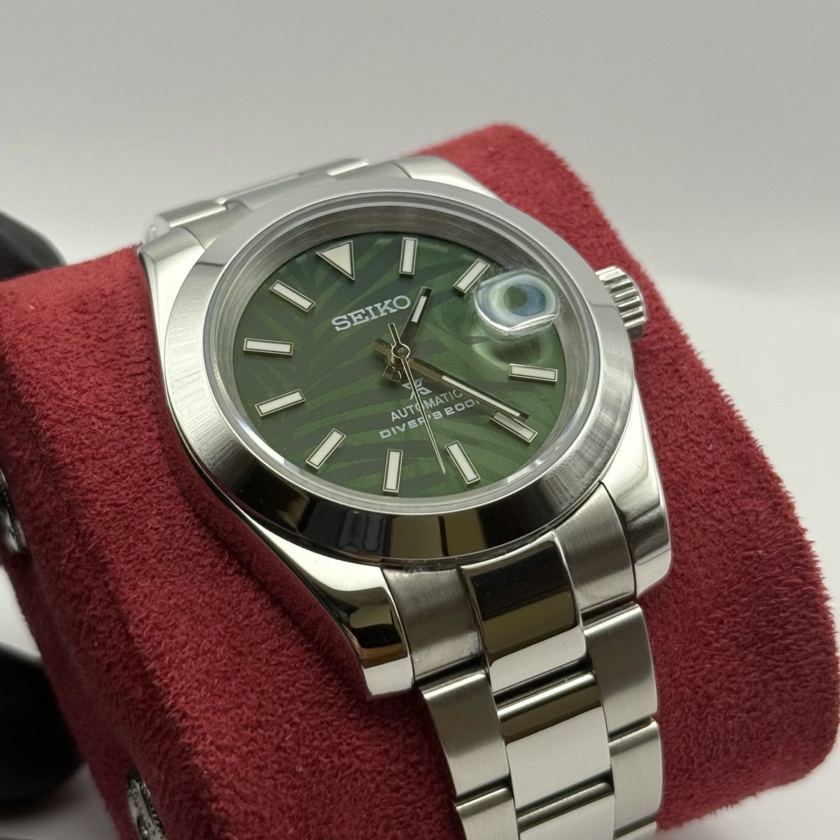 Datejust Mod - Palm Leaf Smooth Green - Image 5